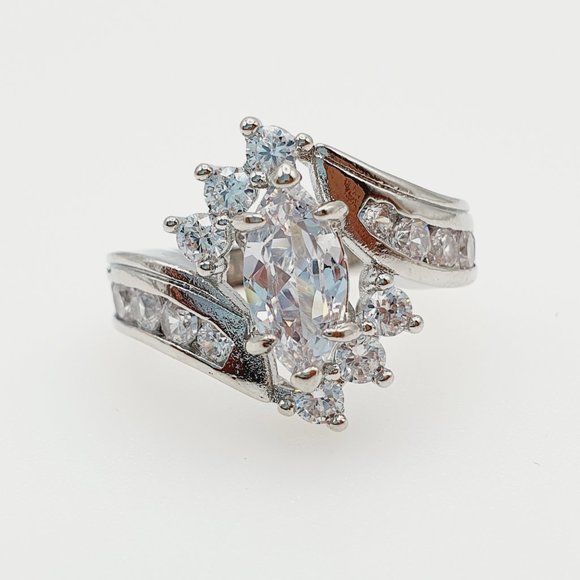 "Fancy New Arrival Elegant CZ Women Accessories Ring, GPMB1524 - Picture 6 of 6